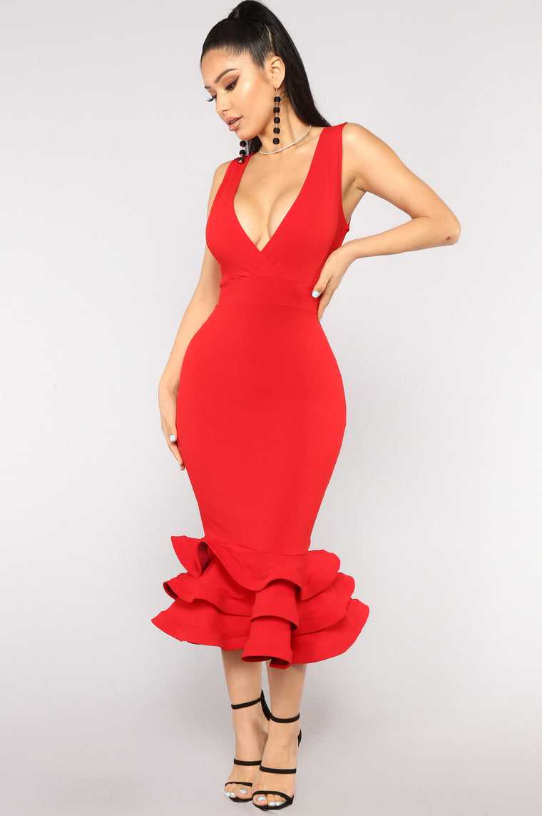 Ruffle Dress